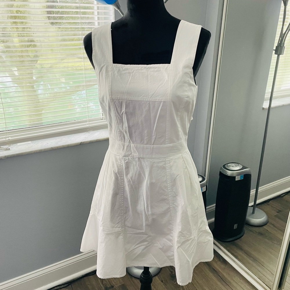 White A-Line Armani Exchange Dress